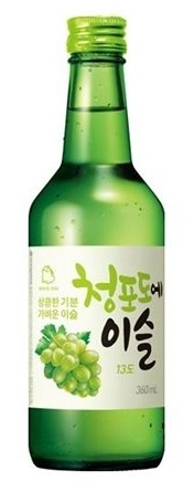 真露 韩式烧酒【白葡萄味】韩国进口 13度 360ml